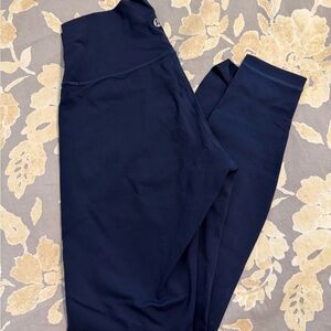 Navy Lululemon Midrise Leggings